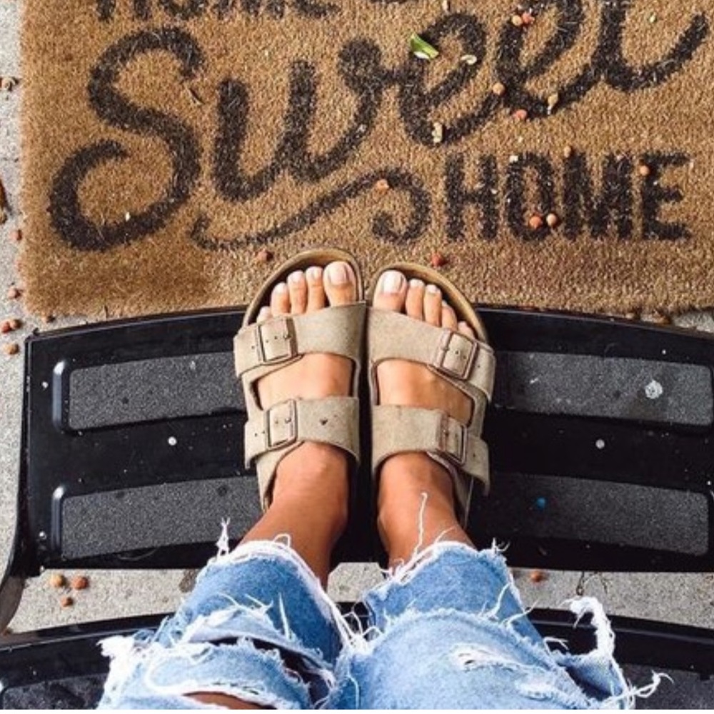 Birkenstock Arizona Suede softfootbed